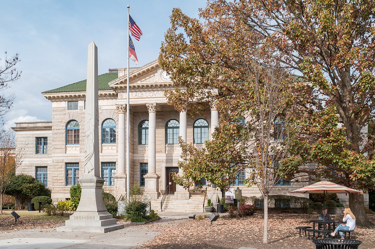 Historic DeKalb County Courthouse, Georgia.