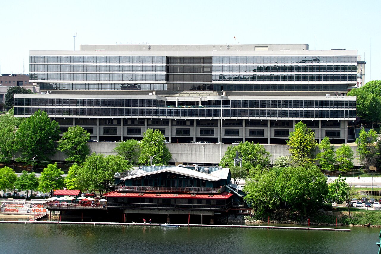 Knoxville City County Building — where the Paschel trial concluded in October 2021.